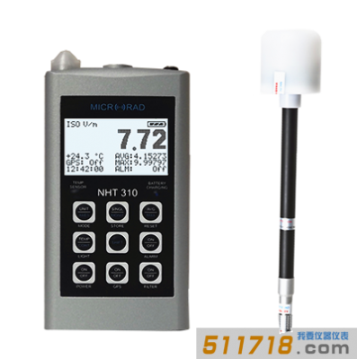 意大利MicroRad NHT-310便攜式寬頻電磁輻射分析儀