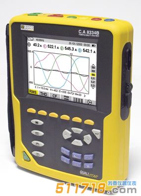 法國CA CA8334B三相電能質量分析儀