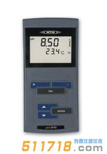 德國WTW pH3310手持式pH/mv測試儀