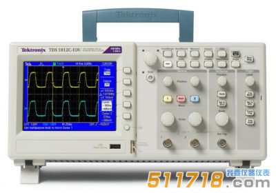 美國(guó)Tektronix(泰克) TDS1012C-EDU數(shù)字存儲(chǔ)示波器