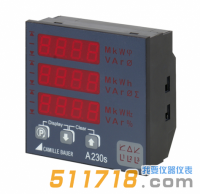 德國GMC-I SINEAX A230s LED顯示多功能電量表