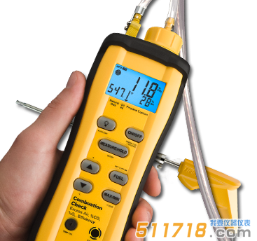 美國Fieldpiece SOX3便攜式燃燒效率分析儀