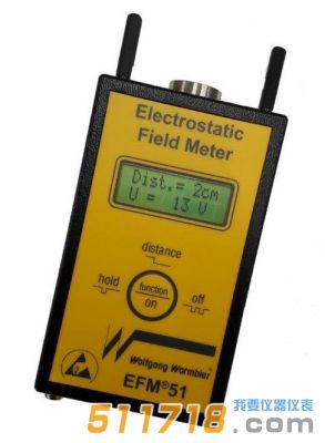 德國Wolfgang Warmbier EFM 51靜電場測試儀