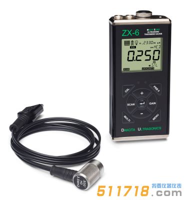 美國達(dá)高特DAKOTA ZX-6/ZX-6DL超聲波測(cè)厚儀