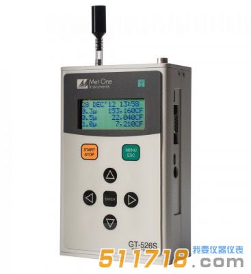 美國Metone GT-526S 六通道激光粒子計(jì)數(shù)器 