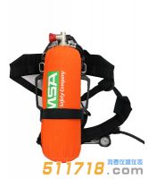 美國MSA 10167791 AX2100 BTIC空氣呼吸器 氣瓶帶表 6.8L