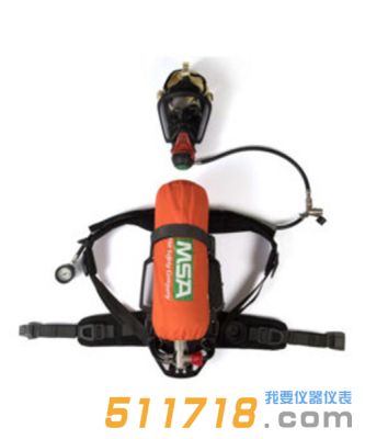 美國MSA 10167764 AX2100空氣呼吸器6.8L 氣瓶無表 三通中壓管