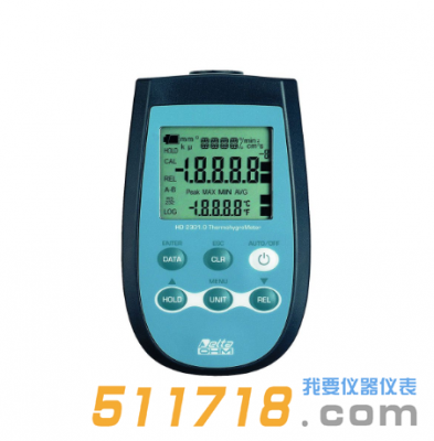 意大利DELTAOHM(德?tīng)柼? HD2301.0溫濕度計(jì)