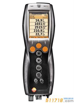 德國testo330-1 LL 煙氣分析儀