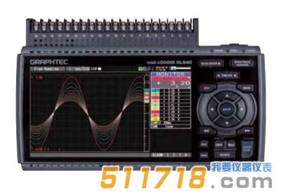 midi LOGGER GL840絕緣多通道便攜式數據記錄儀